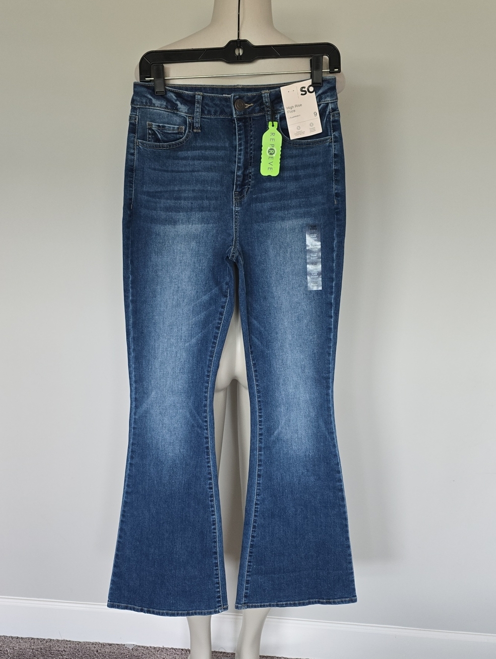 SO high rise flare jeans - 9